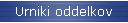 Urniki oddelkov